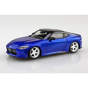 楽プラ スナップキット 1/32 日産 RZ34 フェアレディZ カスタムホイール(セイランブルー)