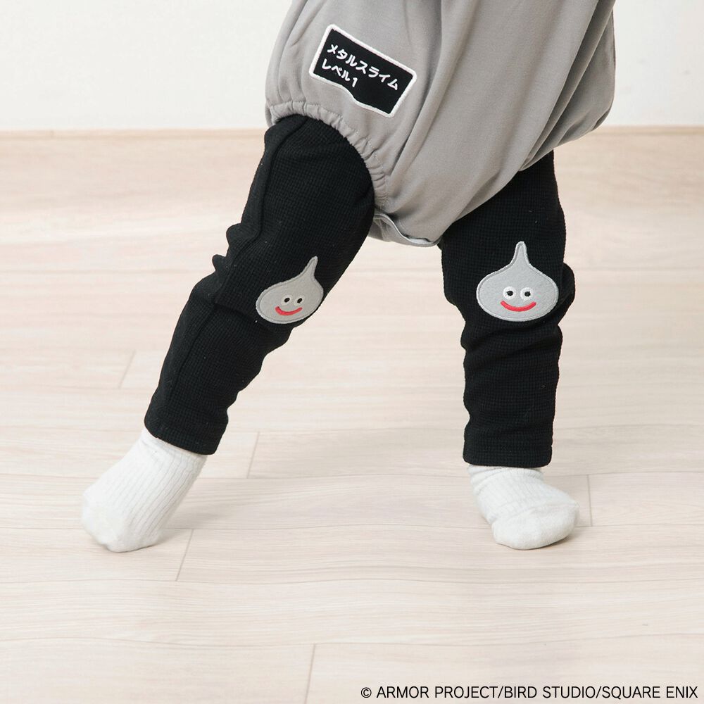 ドラクエベビー＆キッズ レギンス付きボディスーツ メタルスライム