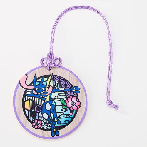 ポケモン 丸型ラゲッジタグ ゲッコウガ