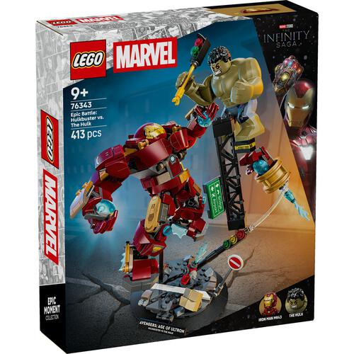 レゴ LEGO マーベル ハルクバスターとハルクの対決 76343｜おもちゃ 玩具 誕生日 プレゼント ブロック 9歳 10歳 11歳
