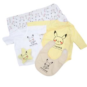 monpoke モンポケ 新生児6点セット ピカチュウ