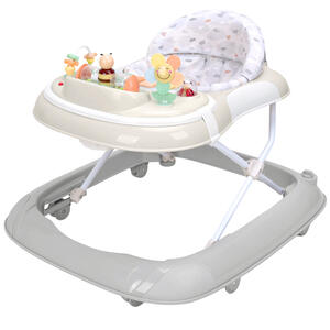 てくてくウォーカー 歩行器 室内遊具 メロディボード 高さ5段階調整 歩き始め 7ヶ月～15ヶ月頃対応