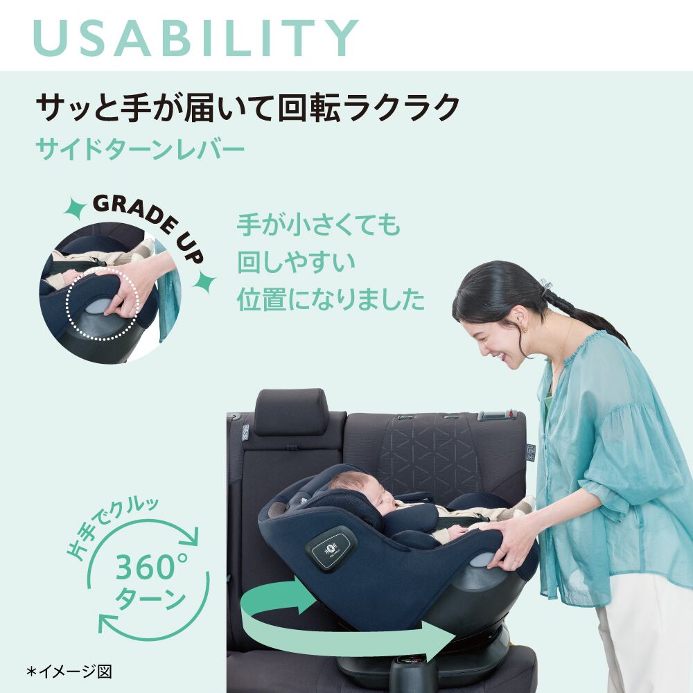 Aprica アップリカ クルリラ エックス プラス シェル（ネイビー