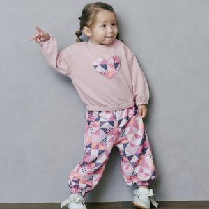 sophitica キルトパチワ柄セットアップ ピンク×80cm