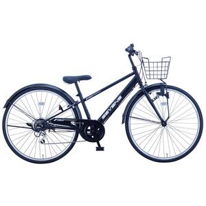 26インチ 身長130～145cm 子供用自転車 セブンズ・ボルト フラットブラック 黒 6段変速 LEDダイナモライト 男の子 かっこいい トイザらス限定 クリスマスプレゼント 8歳 9歳 10歳