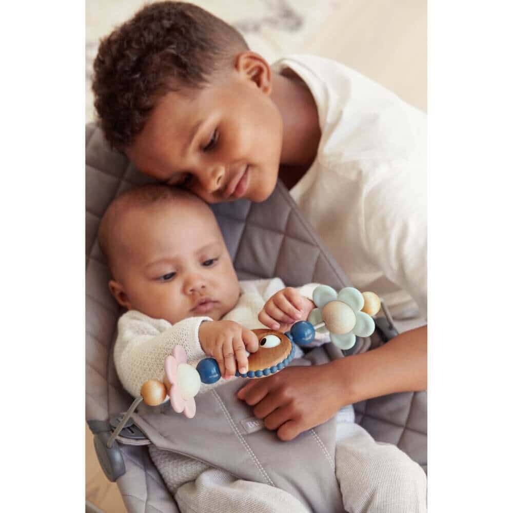 ベビービョルン　木製トイ　パステルカラー BabyBjorn ベビービョルン バウンサー用木製トーイ パステルカラー