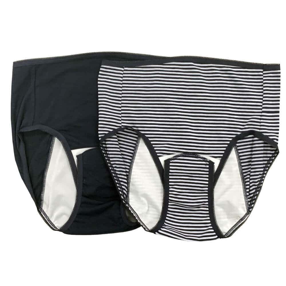 産褥ショーツ 2枚組 アソートA(ネイビー×L-LL) ベビーザらス限定