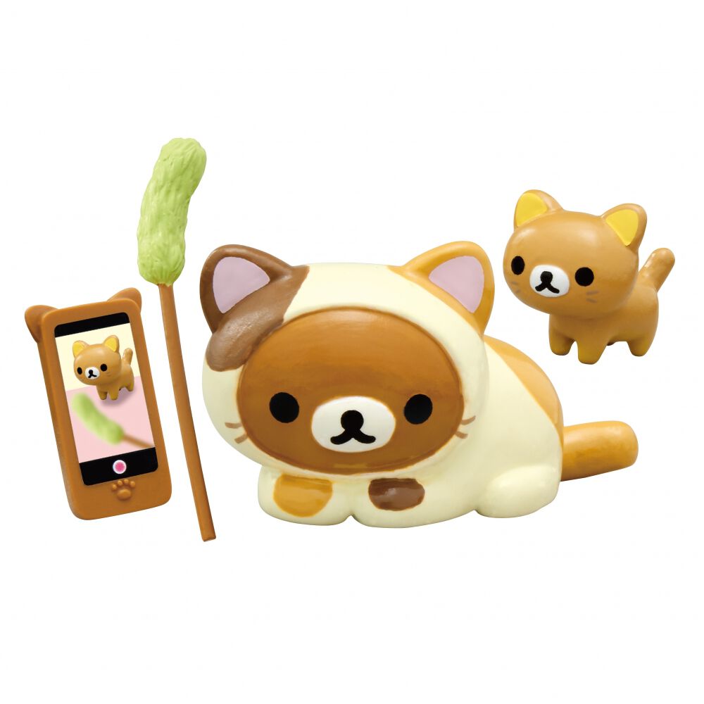 新品未開封　のんびりネコカフェ 8個大人買いセット リラックマ のんびりネコカフェ【種類ランダム】リーメント フィギュア