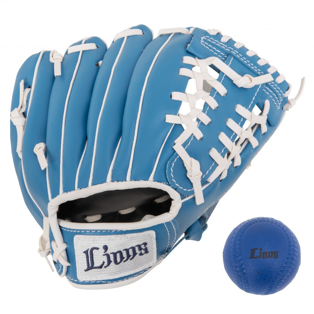 西武ライオンズグローブ 右投げ低学年用 9インチ 柔らかボール付