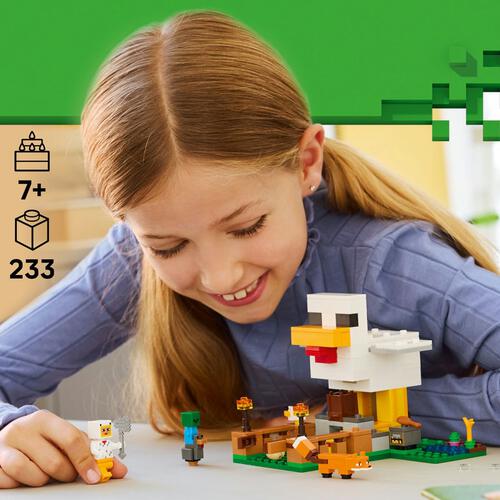 レゴ LEGO マインクラフト ニワトリ農場 21585｜おもちゃ 玩具 誕生日 プレゼント ブロック 7歳 8歳 9歳