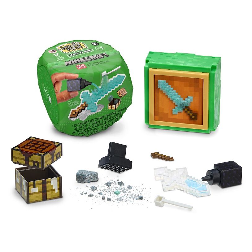 ミニバース マインクラフト4個　MINI VERSE ミニバース マインクラフト【種類ランダム】 マイクラ 工作遊び
