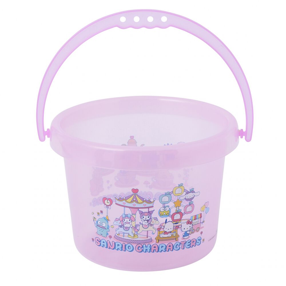 Sanrio キャラクター バケツ パープル サンリオキャラクターズ バケツセット サンドトイ 砂場 スコップ