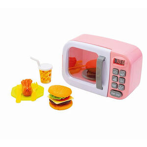 マイストーリー できたかな？くるくる回るよクッキングレンジ ピンク おままごと おもちゃ ハンバーガートイザらス限定