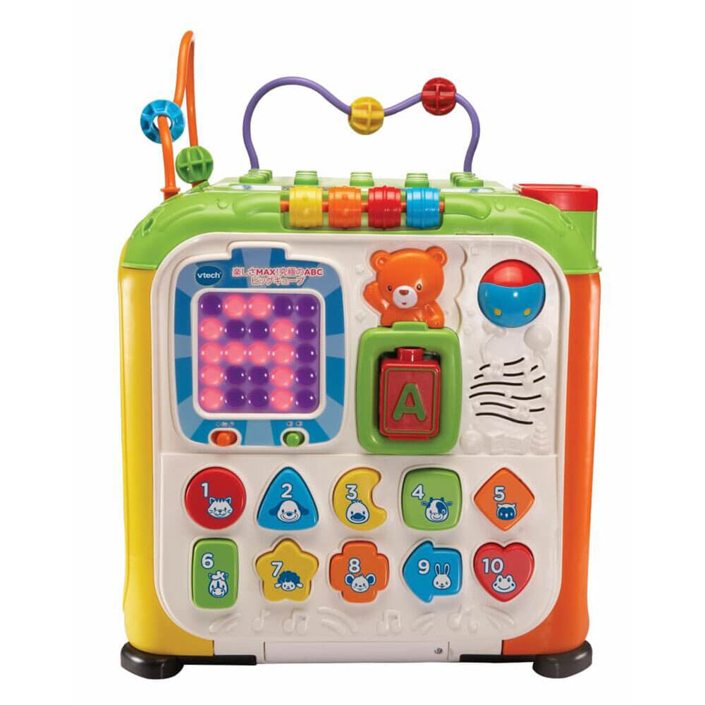 子供のおもちゃ バイリンガル楽しさMAX！究極のABCビッグキューブ 誕生日 プレゼント