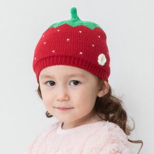 イチゴニット帽子 ベビーザらス限定