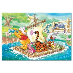 ディズニーこどもジグソーパズル いかだあそび みんなでピクニック【種類ランダム】