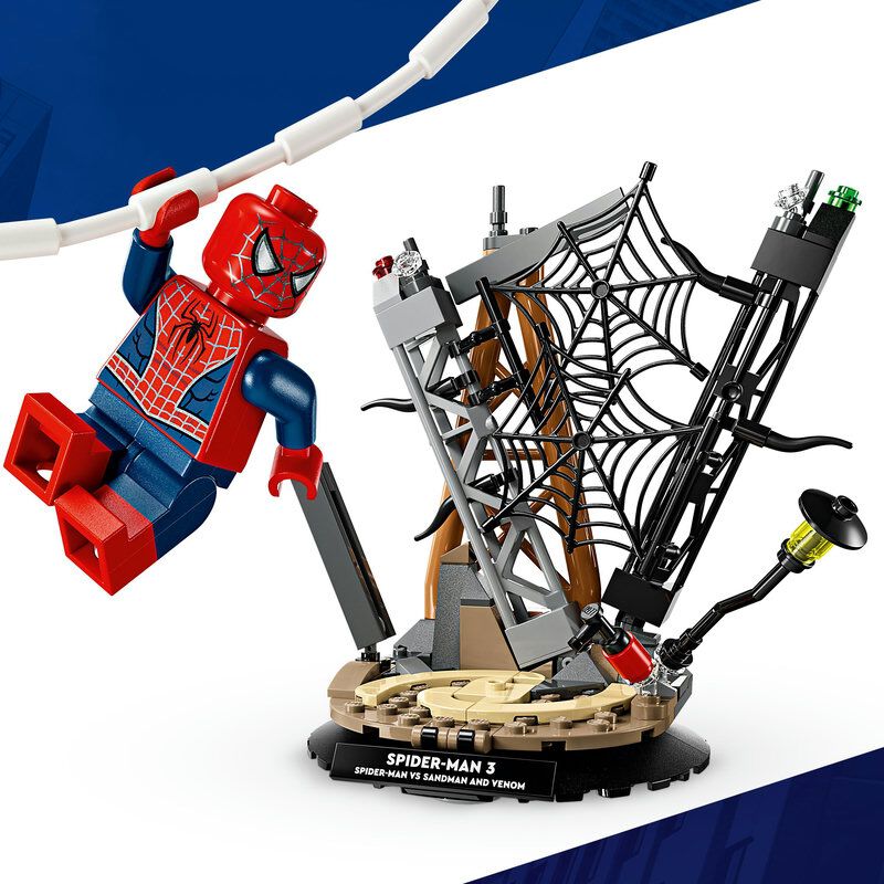 レゴ LEGO マーベル スパイダーマンとサンドマンの最終決戦 76334
