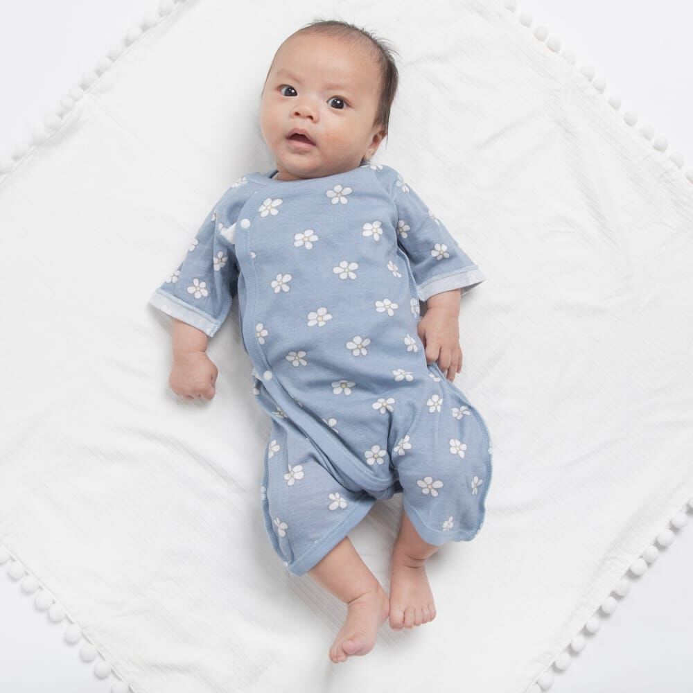 miffy ミッフィー 新生児肌着5点セット(ブライトブルー×50-60