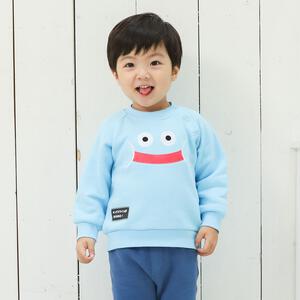 ドラクエベビー＆キッズ スウェットシャツ キングスライム(ブルー&times;80cm)  ベビーザらス限定　