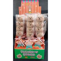 アニマルフルーツマシュマロ串 くま  1個 お菓子 かわいい スイーツ パーティー SNS インスタ映え