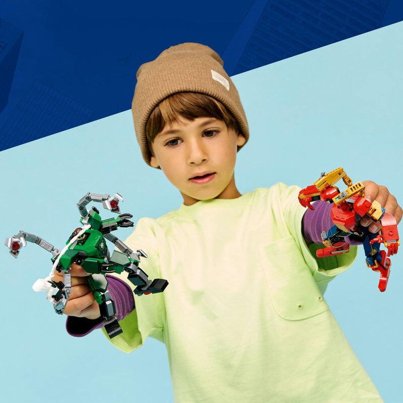 ことページ レゴ LEGO マーベル スパイダーマンとドック・オックのメカスーツ対決