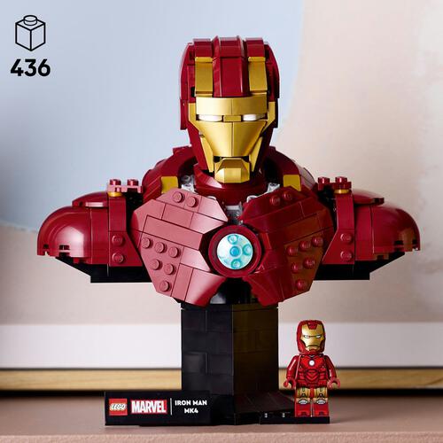 【オンライン限定価格】レゴ LEGO マーベル 76327 アイアンマン MK4 バスト