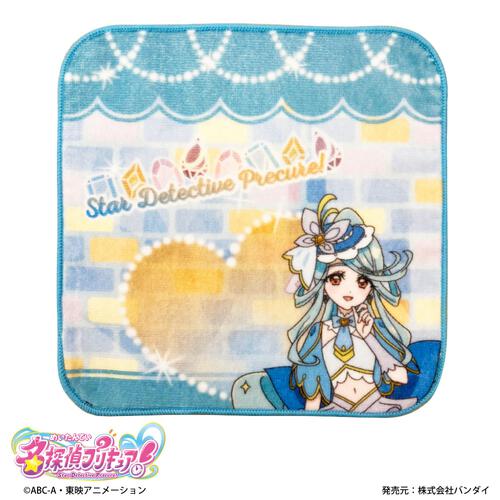 名探偵プリキュア！ キュアエクレール ミニタオル 誕生日 プレゼント ギフト