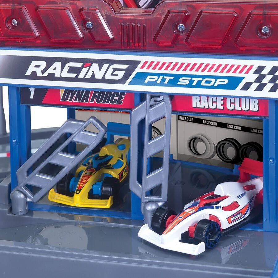 ライト＆サウンド 電動 レーシングプレイセット トイザらス限定