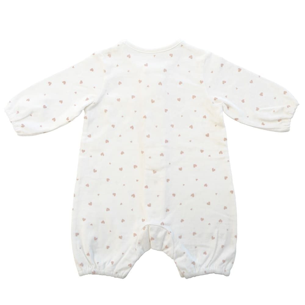 ワンタッチロンパース ハート(ハート×60-70cm) ベビーザらス限定