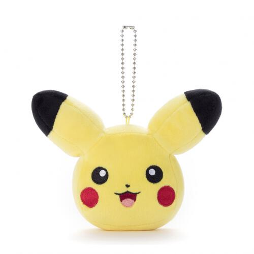 ポケモン Mocchi-Mocchi-Style フェイス型マスコット ピカチュウ（スマイル）