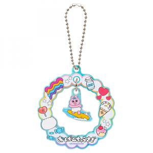 おぱんちゅうさぎ ゆらゆらアクリルキーホルダー おぱんちゅうさぎ(サーフィン)