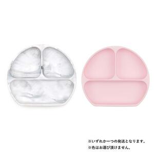 バンキンス 吸盤付きシリコンディッシュ【色ランダム】