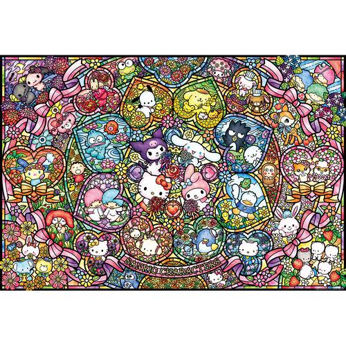 1000ピース ジグソーパズル サンリオキャラクターズ ステンドグラス