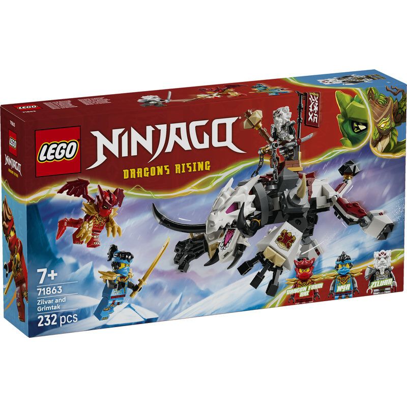 2026年6月1日発売】レゴ LEGO ニンジャゴー ジルヴァーとドラゴン