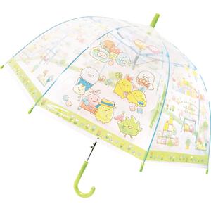 すみっこぐらし みにっコとあそぼ ドームタイプキッズ傘 55cm