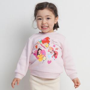 Disney ディズニー プリンセス 長袖デイリートレーナー 起毛 ピンク×95cm ベビーザらス限定