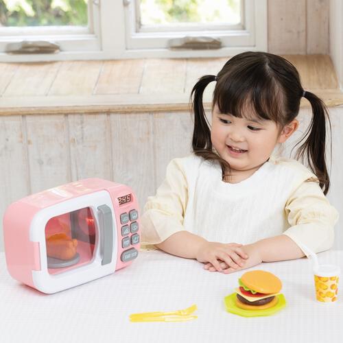 くるくるまわるよ クッキングレンジ ピンク トイザらス限定