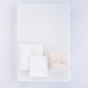 ミニベビー敷きふとん4点セット アイボリー