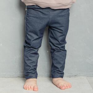 COJIKA 10分丈デイリーパンツ ニットデニム ネイビー×90cm ベビーザらス限定