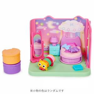 ギャビーのドールハウス ピロー・キャットのベッドルームセット