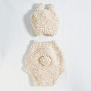 帽子付きブルマセット ボア くま(ベージュ&times;50-70cm) ベビーザらス限定