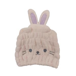 【ブラックフライデー】吸水キャップ ウサギ ピンク