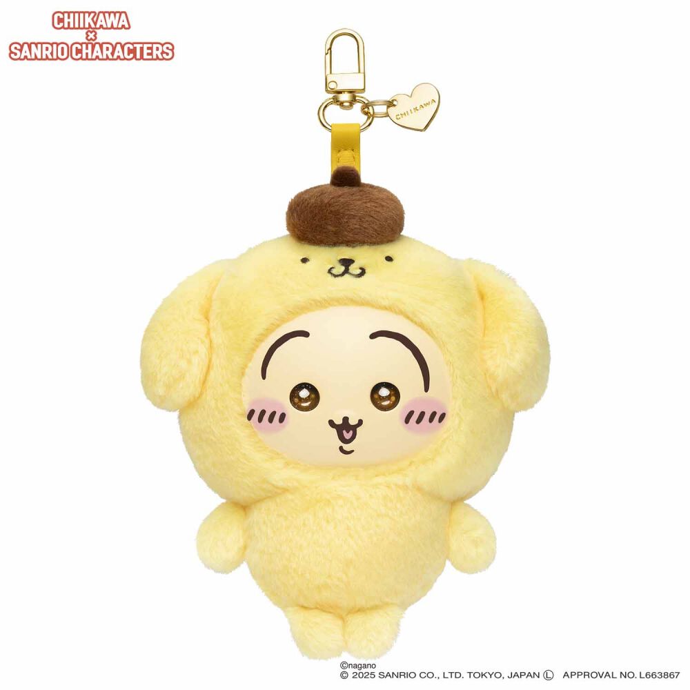 ちいかわ×サンリオキャラクターズ kiramekkoうさぎ×ポムポムプリン