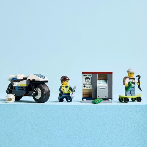 【オンライン限定価格*】レゴ LEGO シティ ポリスバイクチェイス 60455｜おもちゃ 玩具 誕生日 プレゼント ブロック 4歳 5歳 6歳