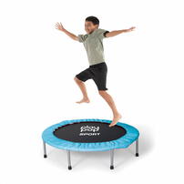 プレイポップスポーツ 48インチ（約122cm）折りたたみトランポリン リバーシブルカバー（ブルー/ピンク） 子供 トイザらス限定 クリスマスプレゼント 6歳 7歳 8歳