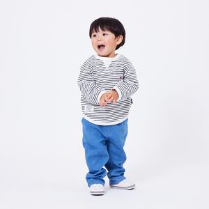 POLO BCS ボーダートレーナー ネイビー&times;90cm ベビーザらス限定