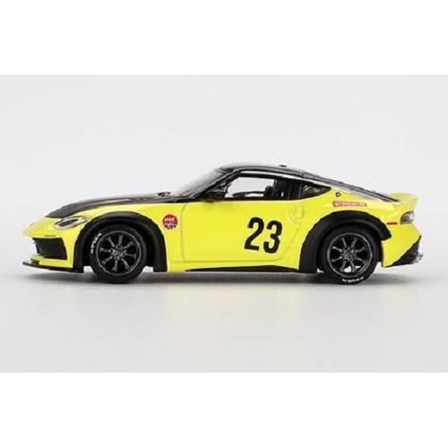 MINI GT 1/64 Nissan Z LB★NATION WORKS イカズチイエロー(右ハンドル)