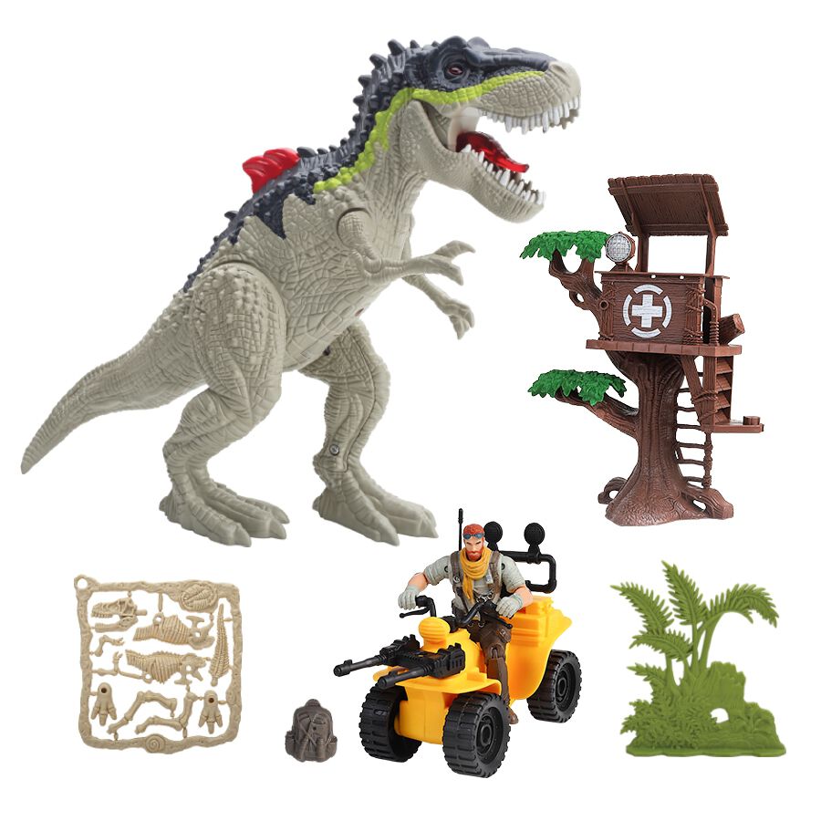 トイザらス限定 恐竜ライト＆サウンド ティーレックス&ツリーハウス