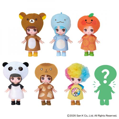 【2026年6月27日発売予定】ぷちリカちゃん サンエックスユニバースコレクション【種類ランダム】