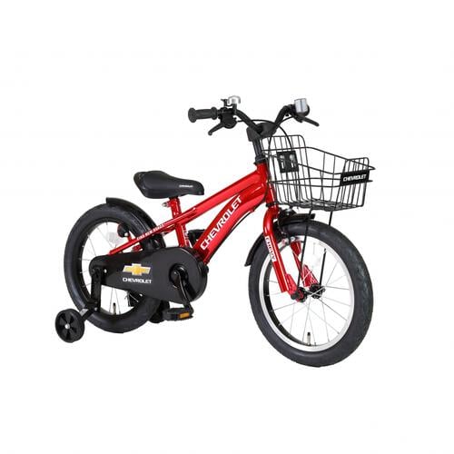 16インチ 身長100cm～ 子供用自転車 シボレーキッズ レッド CHEVROLET KIDS16GLOW2‐TZ レッド 補助輪付き自転車トイザらス限定 4歳